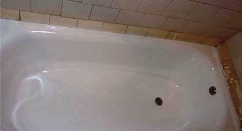 Реставрация ванны жидким акрилом | Баррикадная